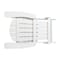 Flash Furniture White All-Weather Folding Adirondack Chairs, PK 4 4-JJ-C14505-WH-GG - alternate 3